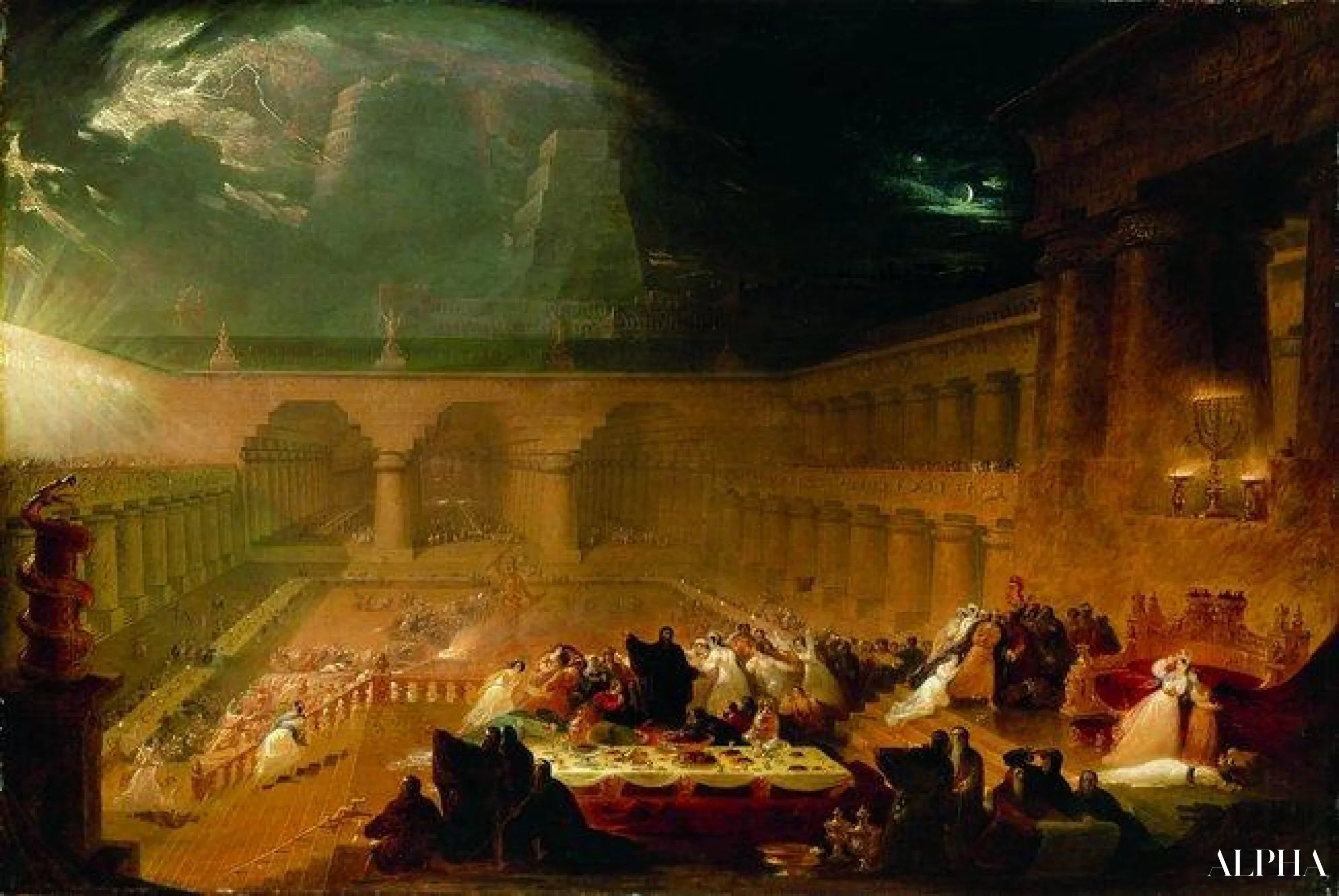 20 ציורים מפורסמים של John Martin
