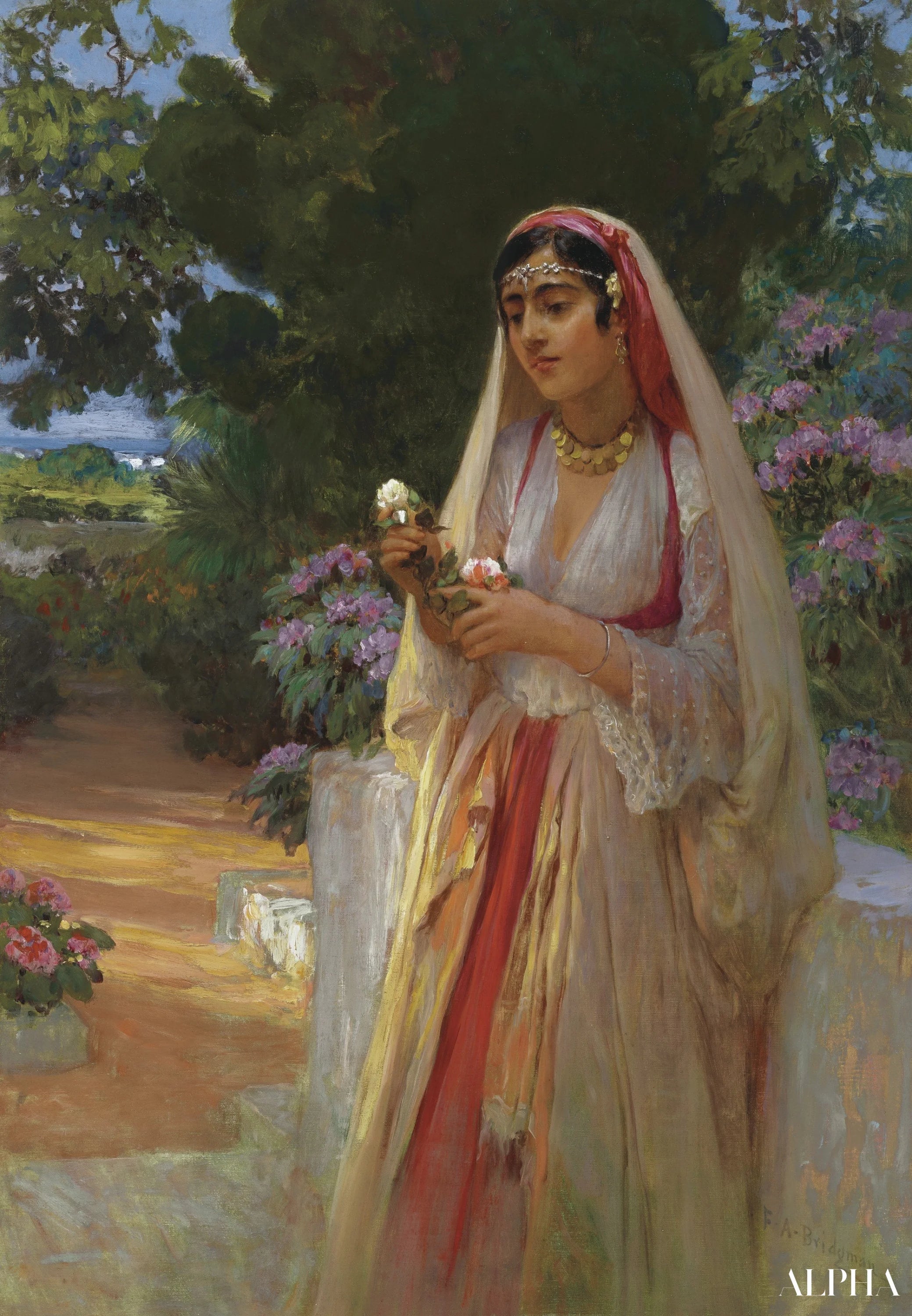 20 ציורים מפורסמים של Frederick Arthur Bridgman