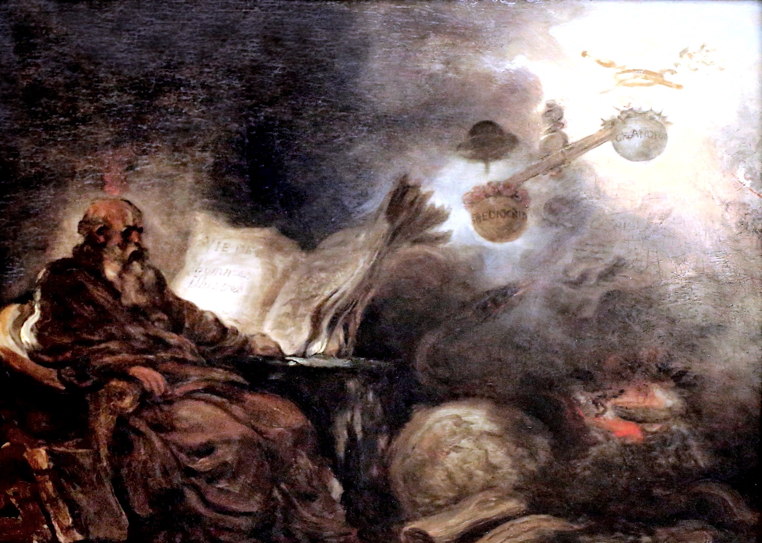 Le chant de Plutarque - Jean-Honoré Fragonard