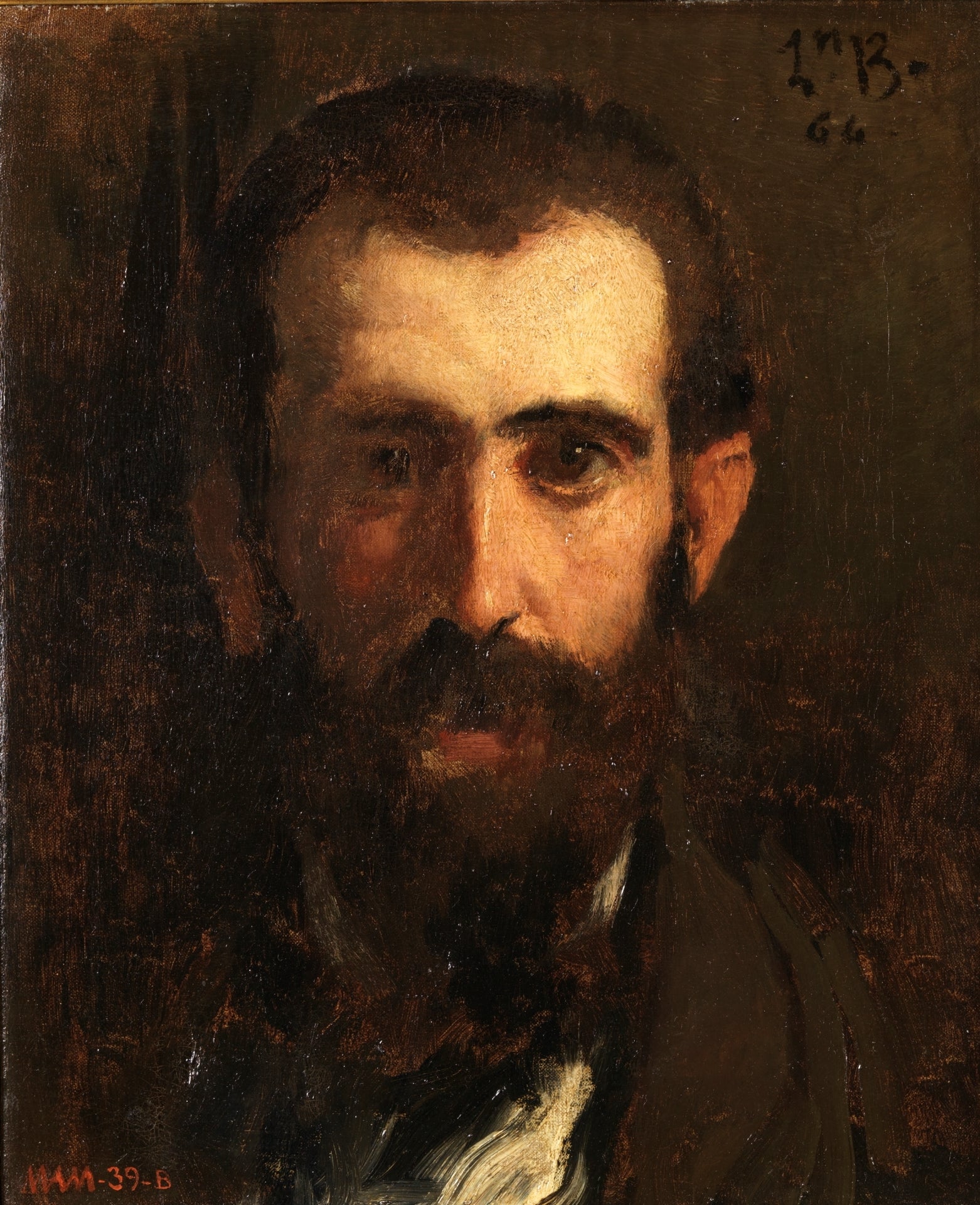 Le peintre Ceferino Araujo Sánchez - Léon Bonnat
