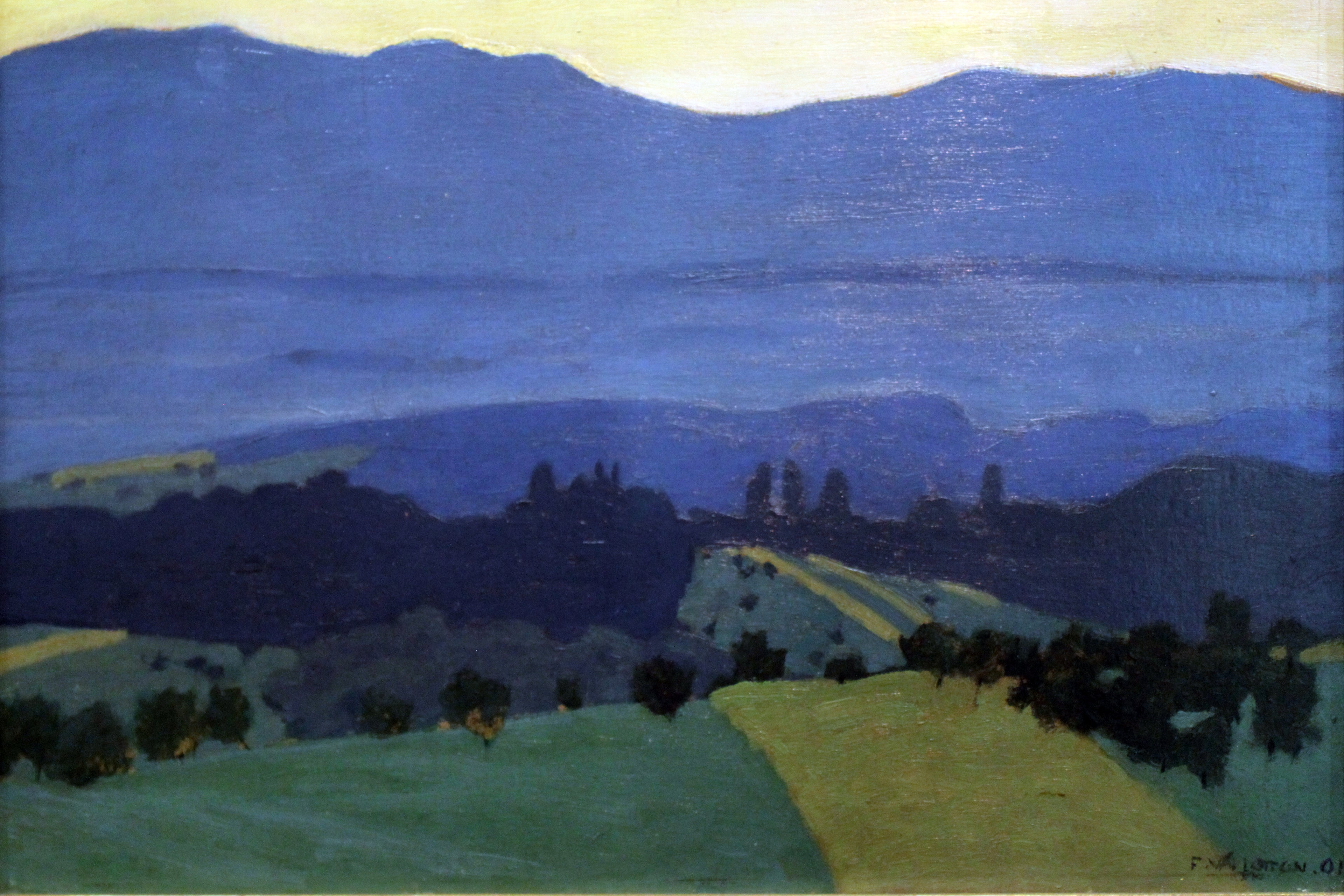 Paysage du Jura près de Romanel - Félix Vallotton