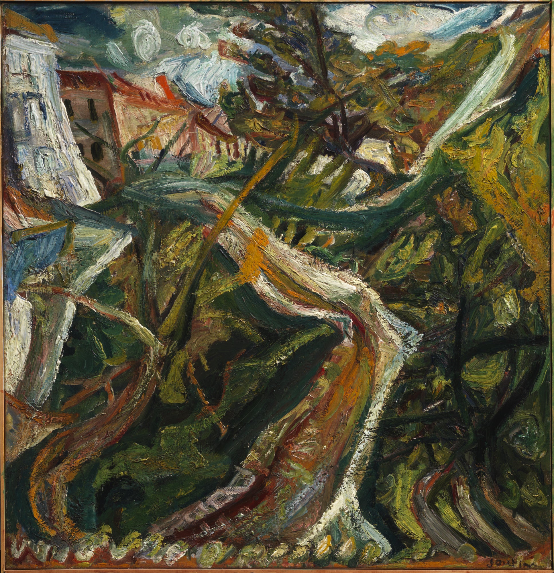 Chemin de la Fontaine des Tins à Céret - Chaïm Soutine