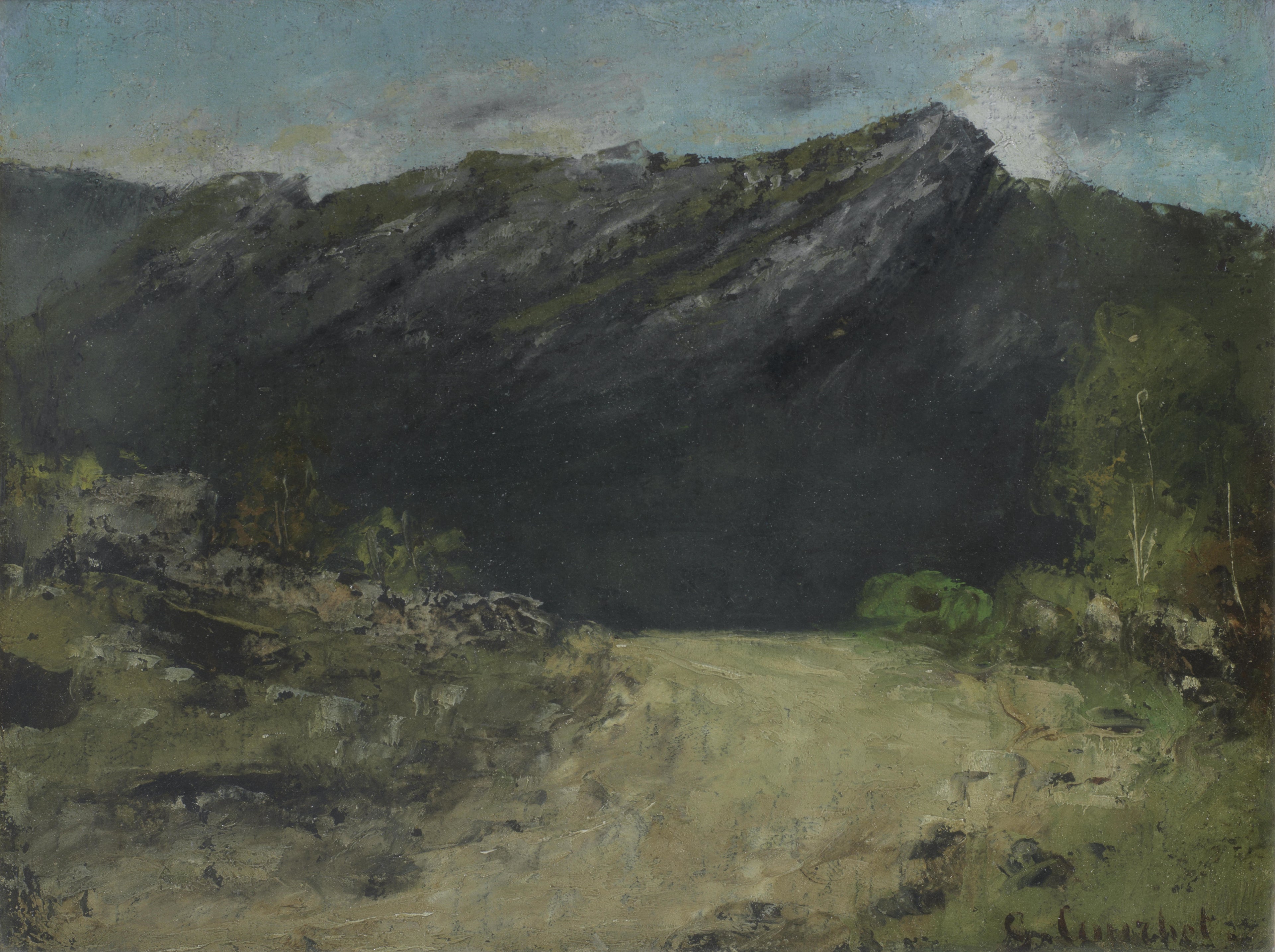 Paysage du Jura - Gustave Courbet