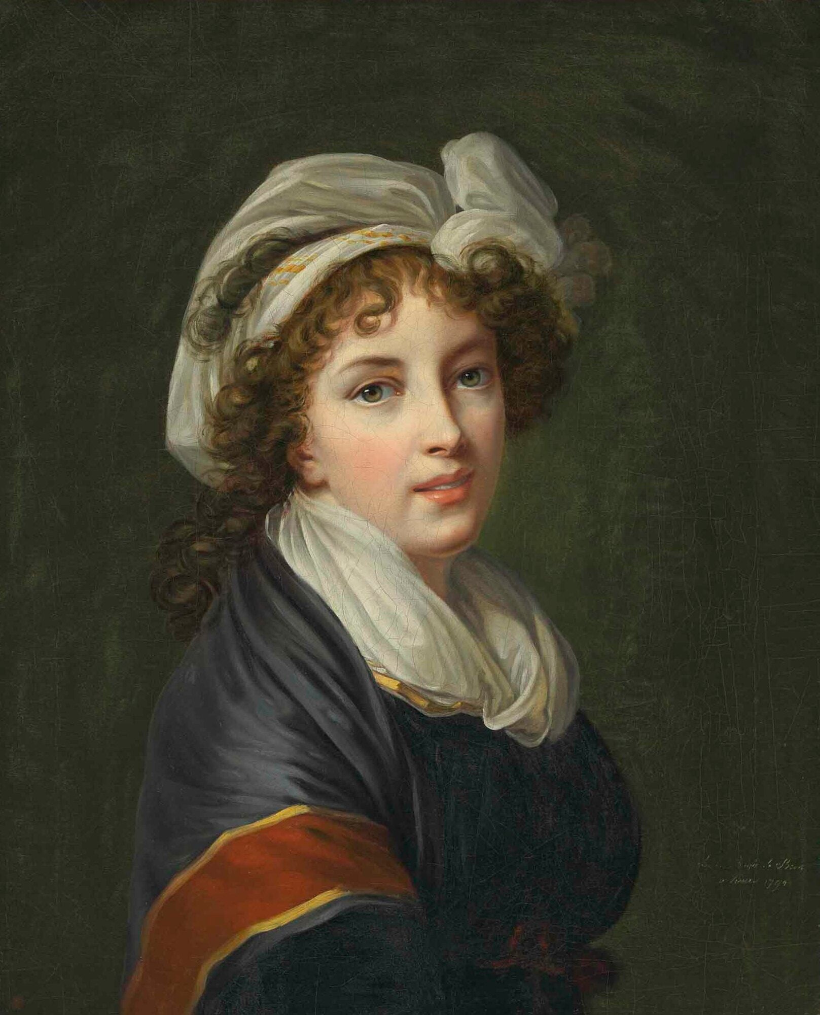 Portrait de l'artiste, en buste - Élisabeth Vigée Le Brun
