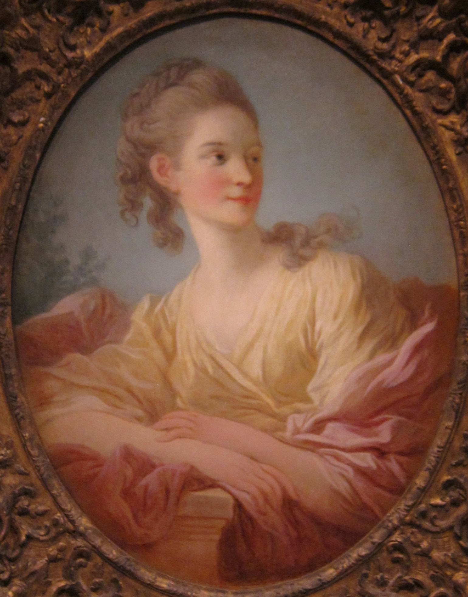 Portrait d'une jeune femme, dite Gabrielle de Caraman, marquise de la Fare - Jean-Honoré Fragonard