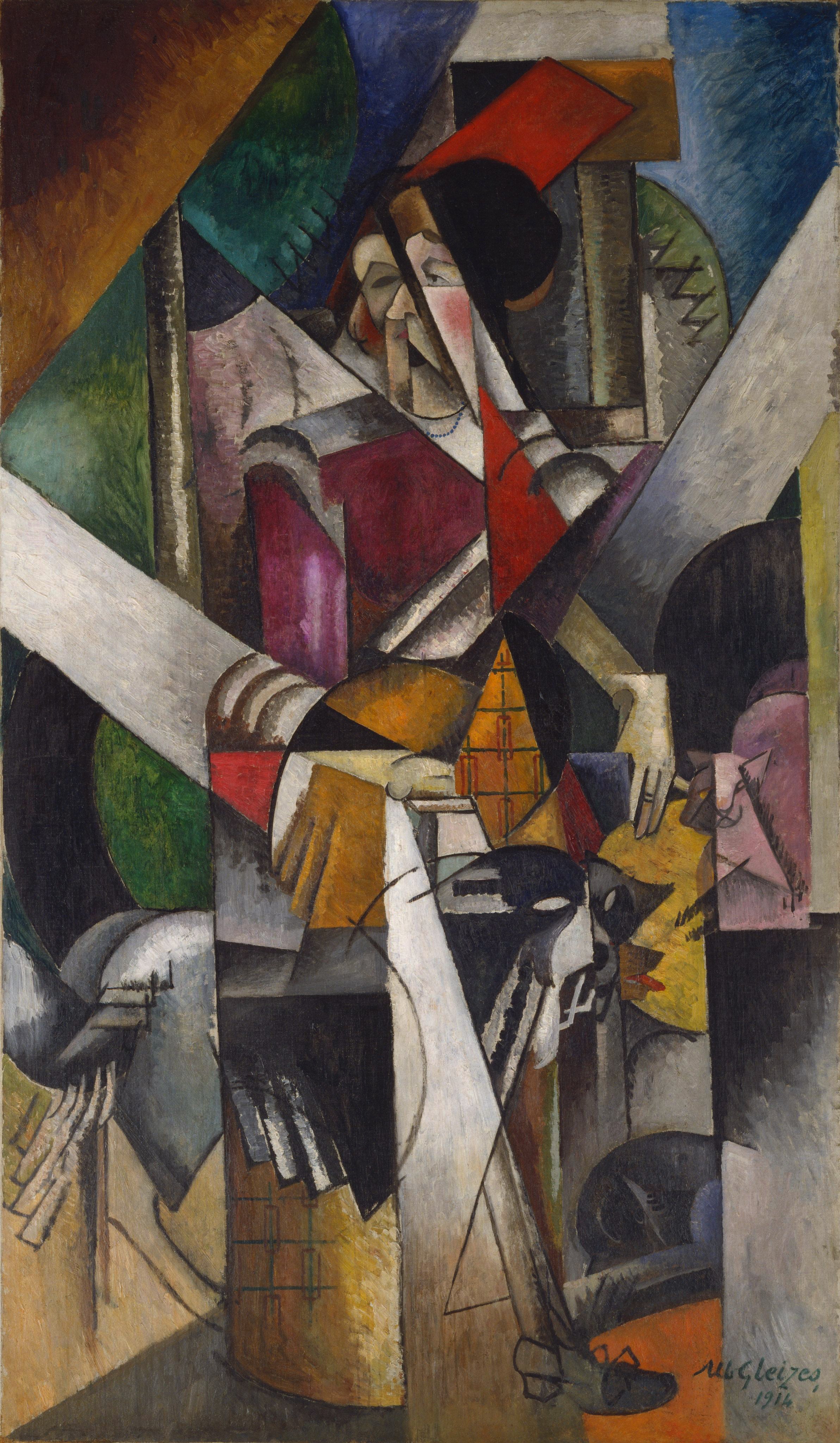 La Dame aux bêtes - Albert Gleizes