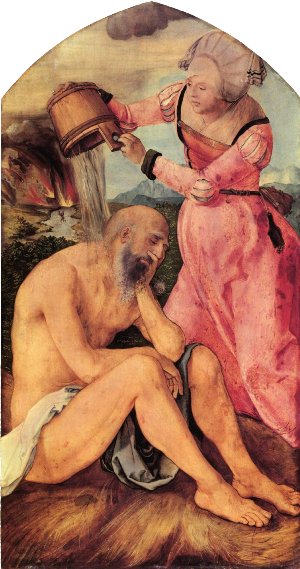 מזבח של ג'באך: עבודה על דשן - אלברכט דירר