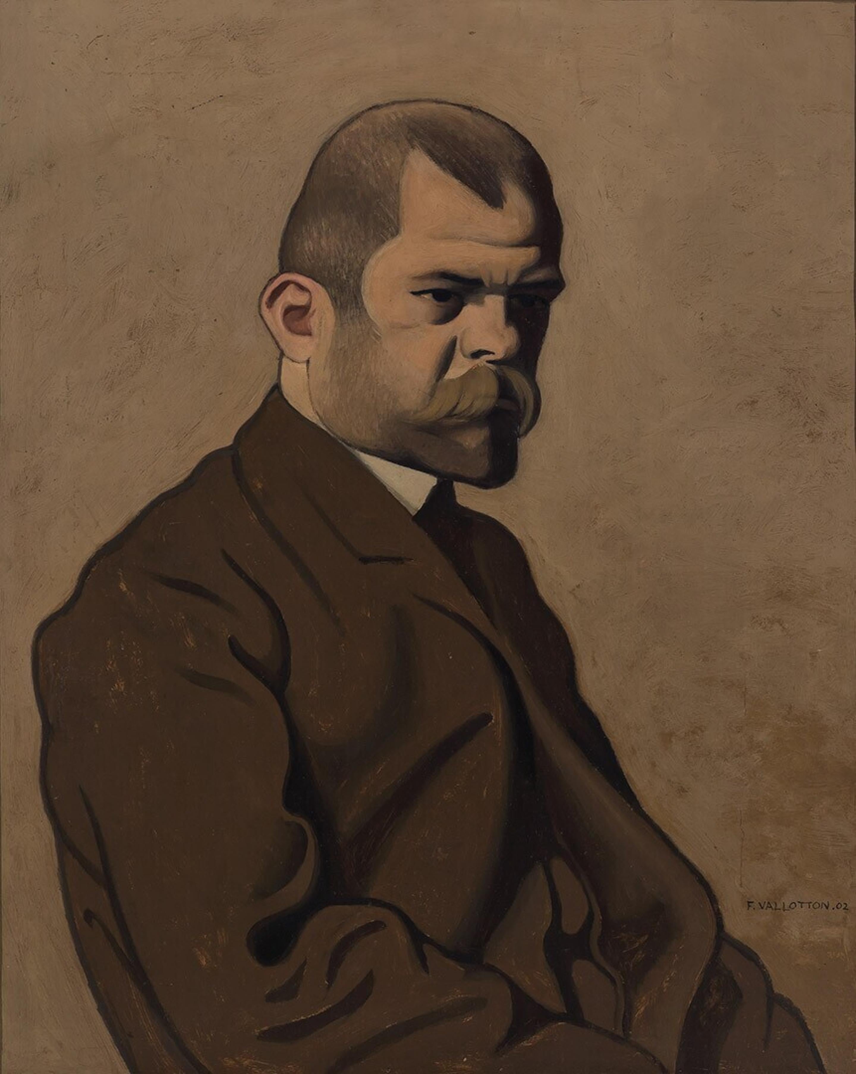 Portrait d'Ambroise Vollard - Félix Vallotton