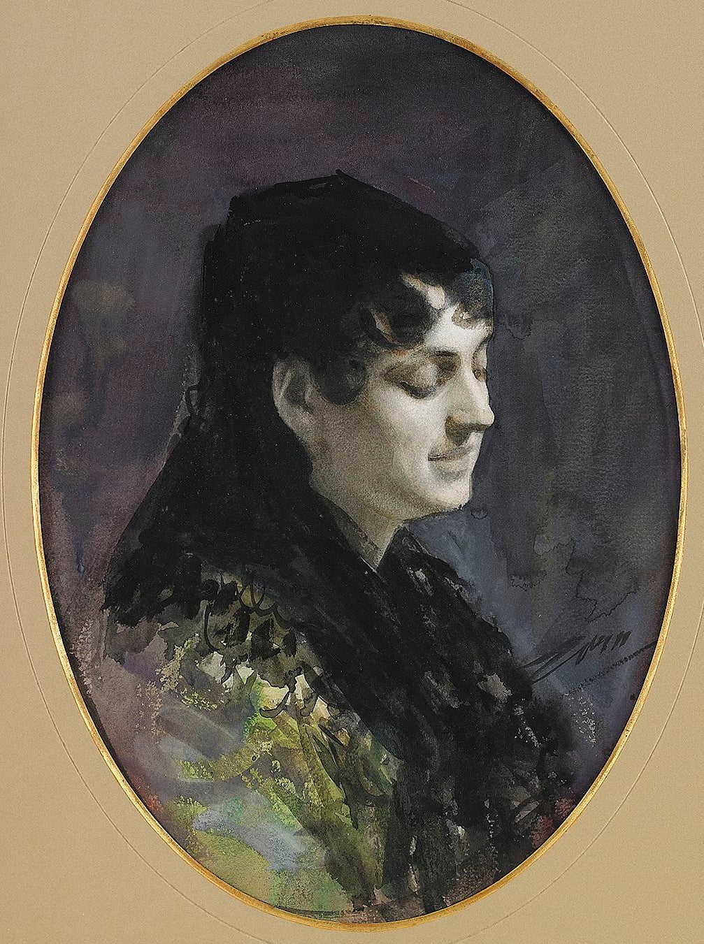 Femme espagnole 2 - Anders Zorn