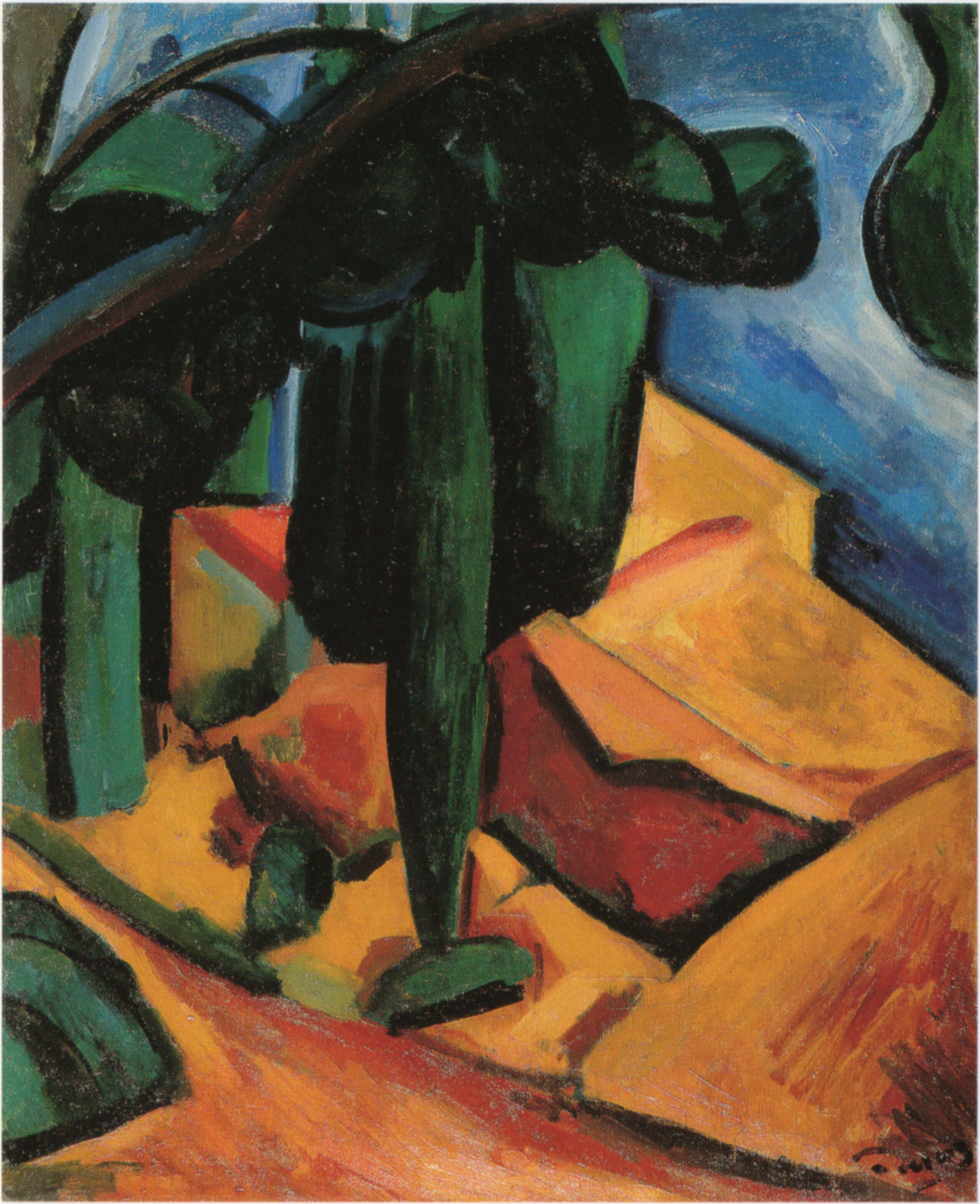 Paysage de Martigues - André Derain