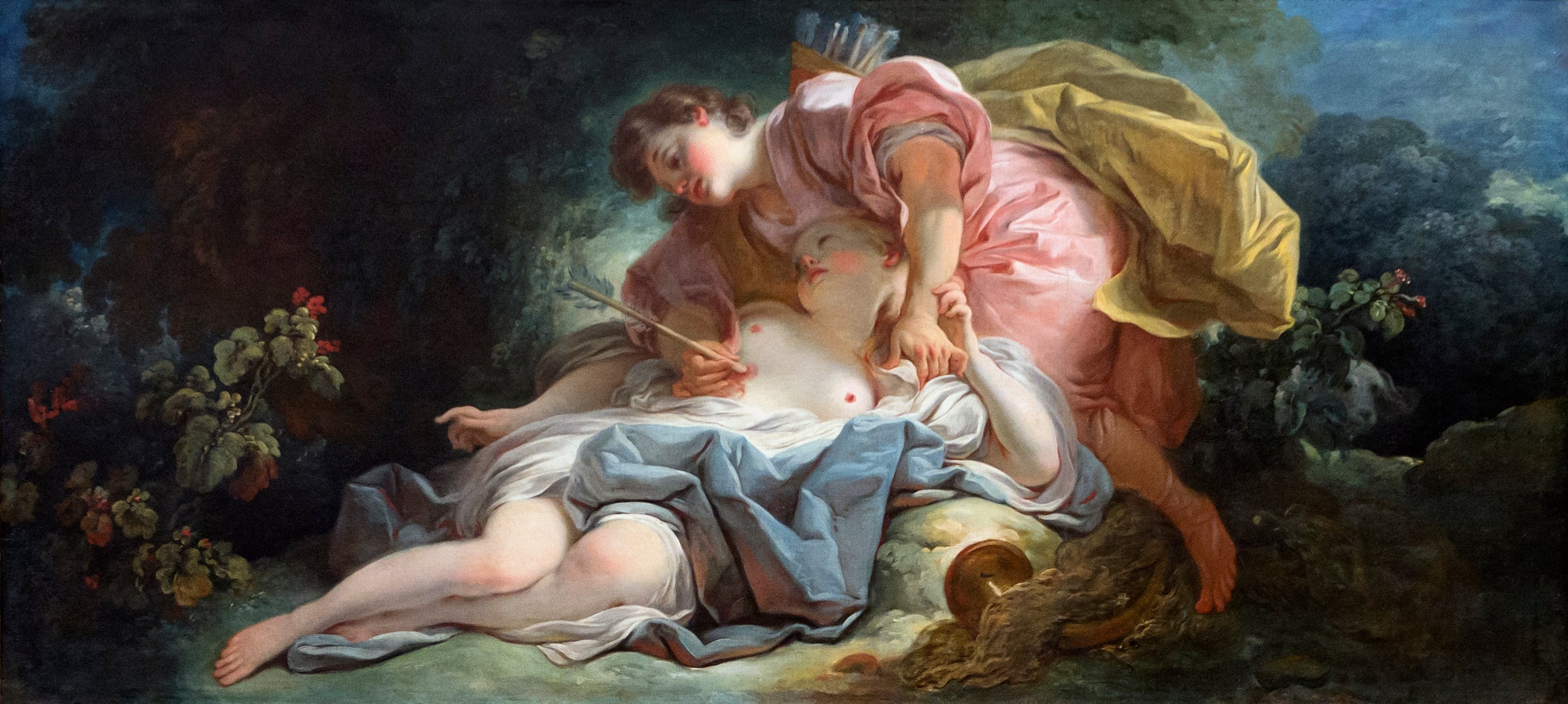 Céphale et Procris - Jean-Honoré Fragonard