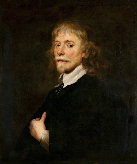 Portrait d'un jeune homme barbu - Antoine van Dyck