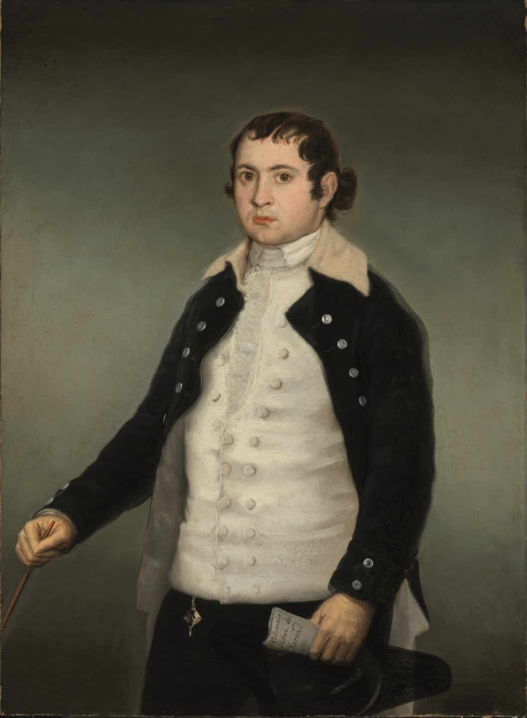 Reproduction du tableau « Antonio Adán de Yarza - Francisco de Goya » par Alpha Reproduction en peinture à l’huile