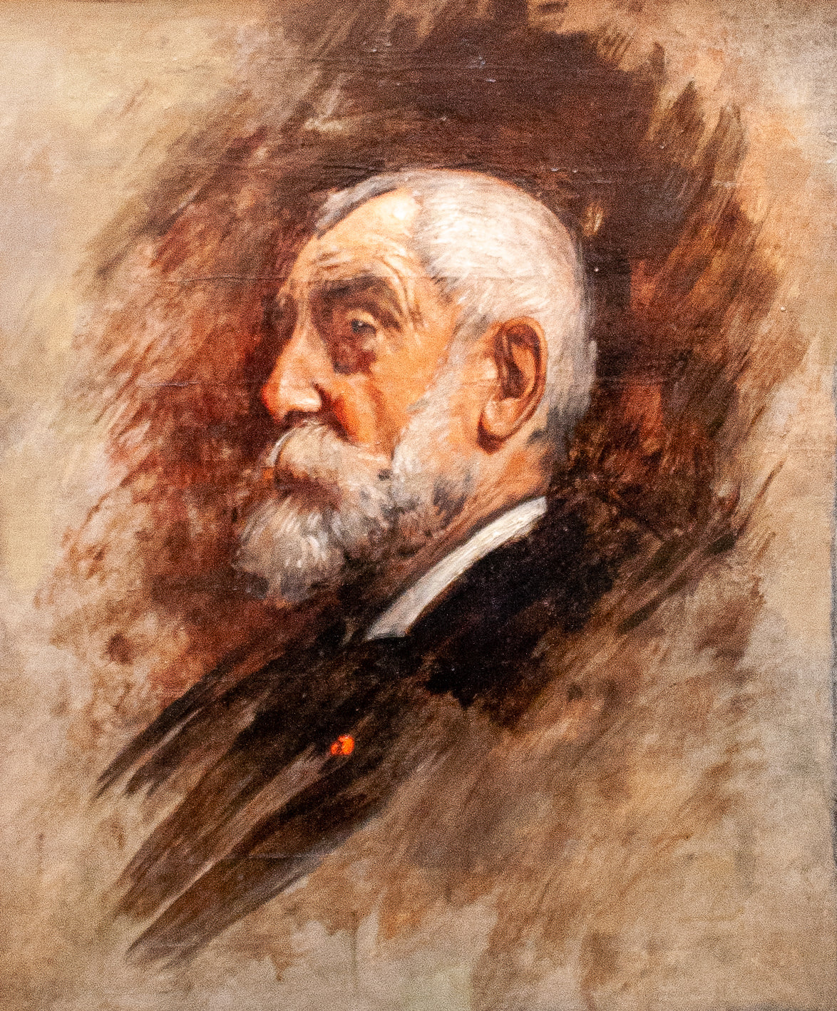 Portrait de Henri Harpignies - Léon Bonnat