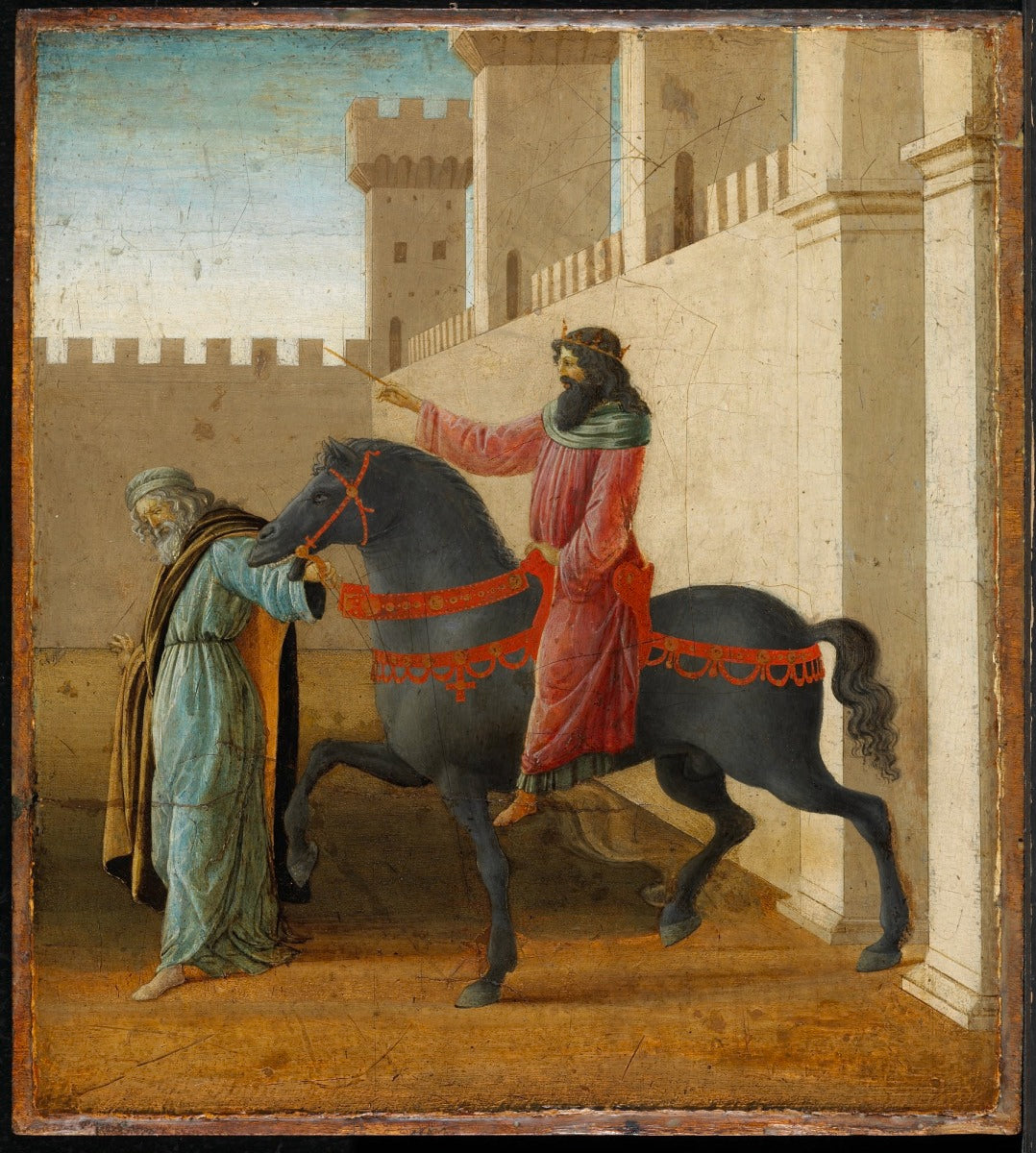 Le Triomphe de Mardochée - Sandro Botticelli