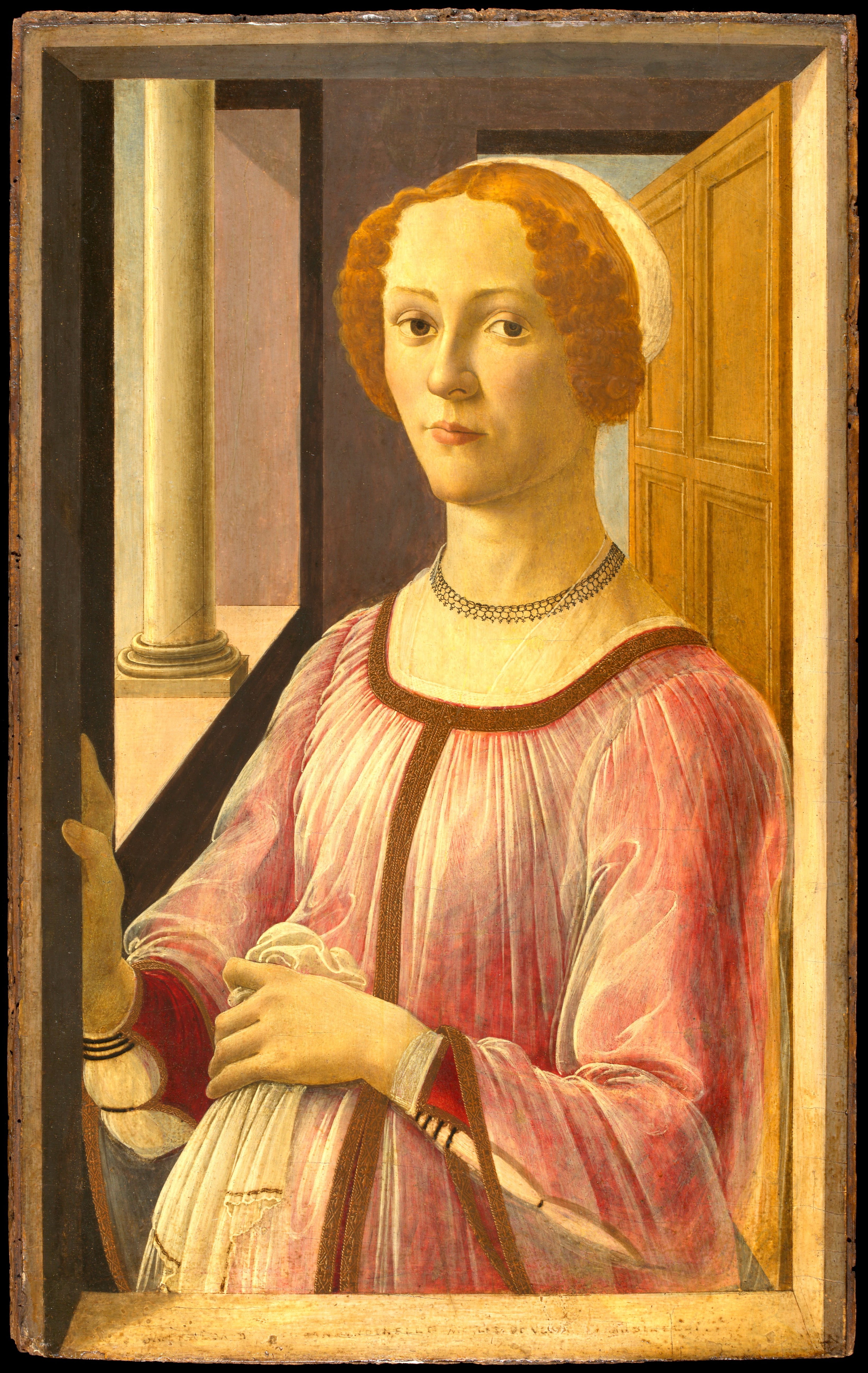 Portrait d'Esmeralda Brandini - Sandro Botticelli