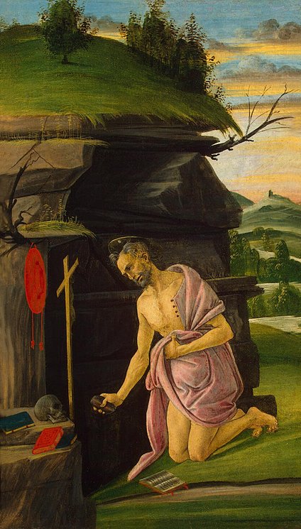 Saint Jérôme - Sandro Botticelli