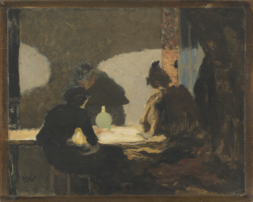 La lampe verte - Édouard Vuillard