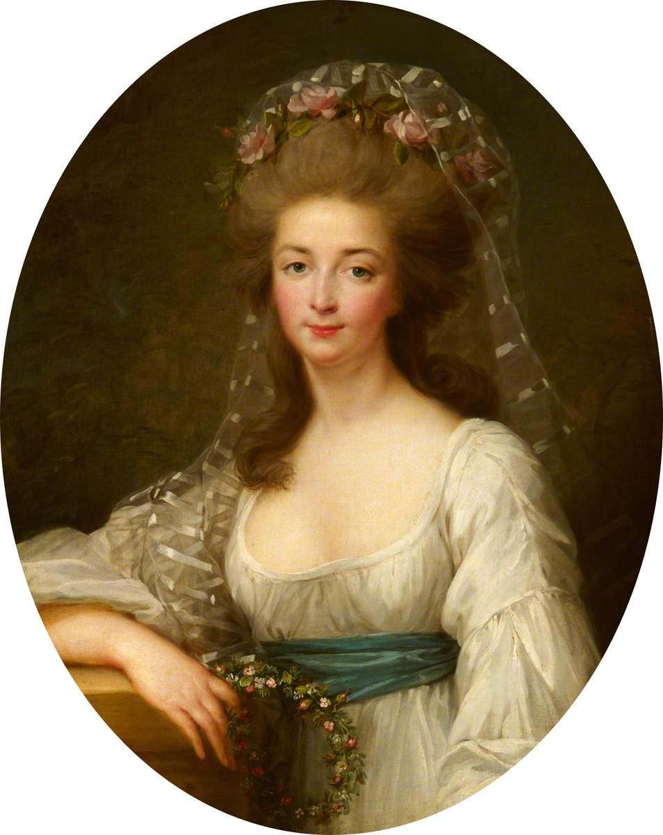 Princesse Élisabeth de Bourbon, princesse de France, « Madame Élisabeth » (1764-1794) - Élisabeth Vigée Le Brun