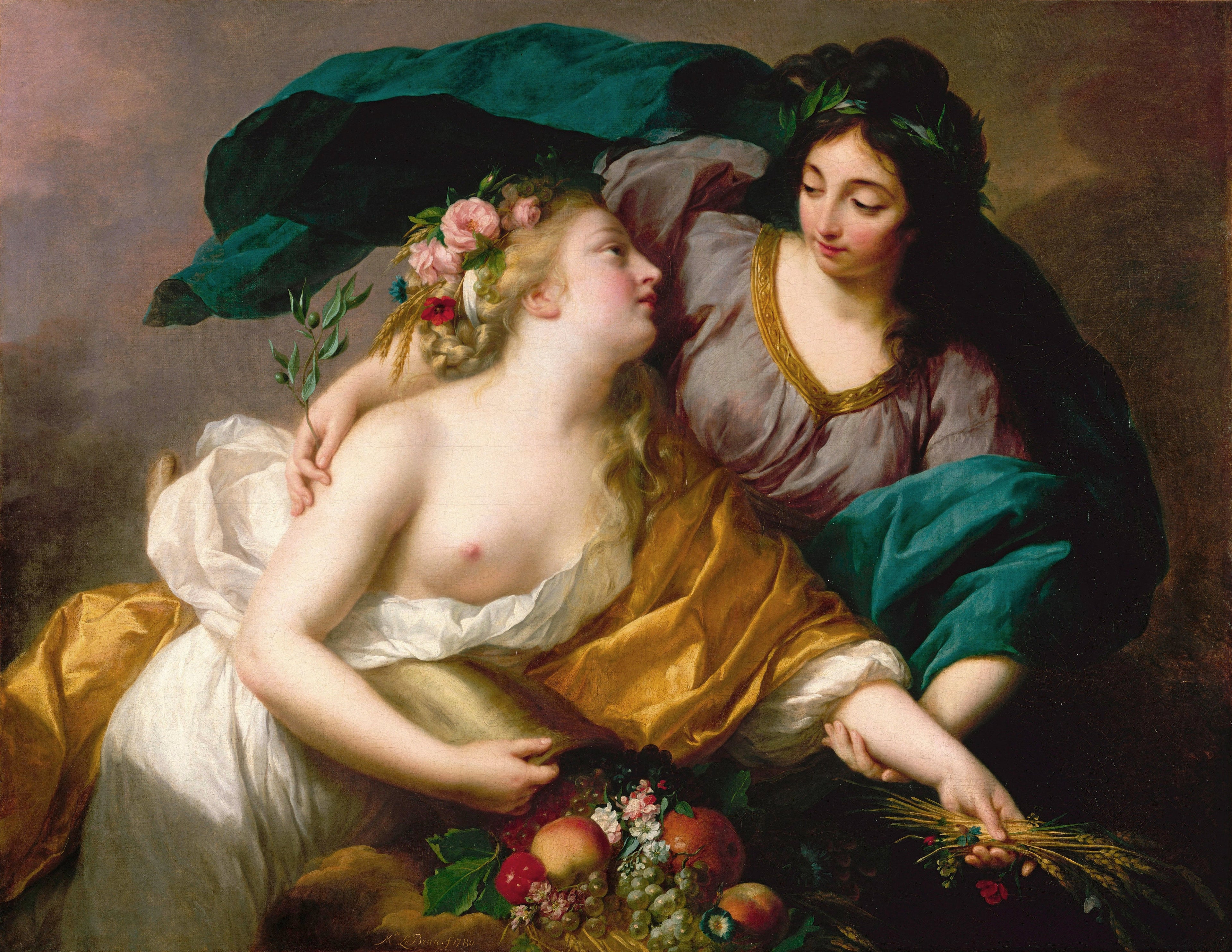 La Paix ramenante l'Abondance - Élisabeth Vigée Le Brun