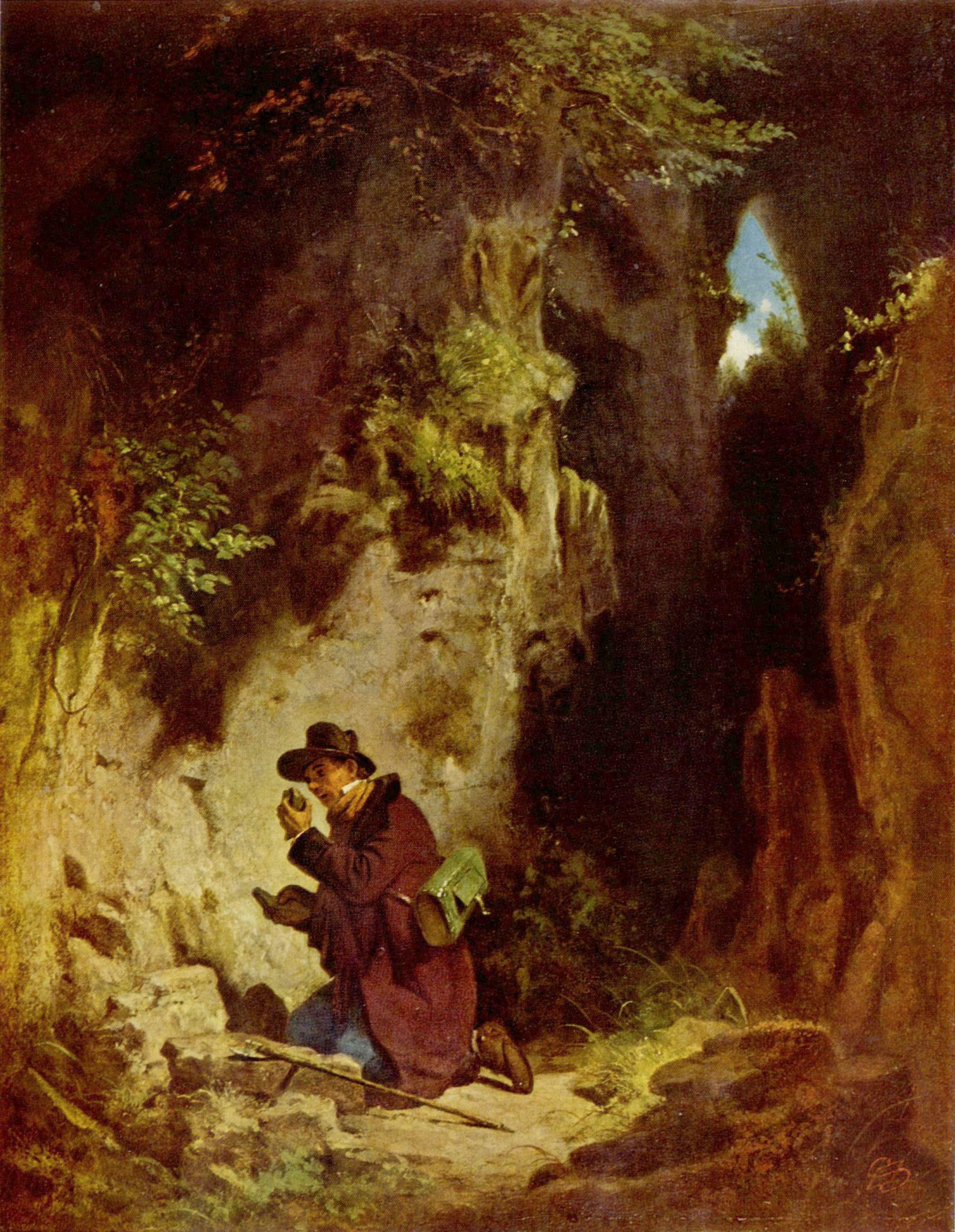Le Géologue - Carl Spitzweg