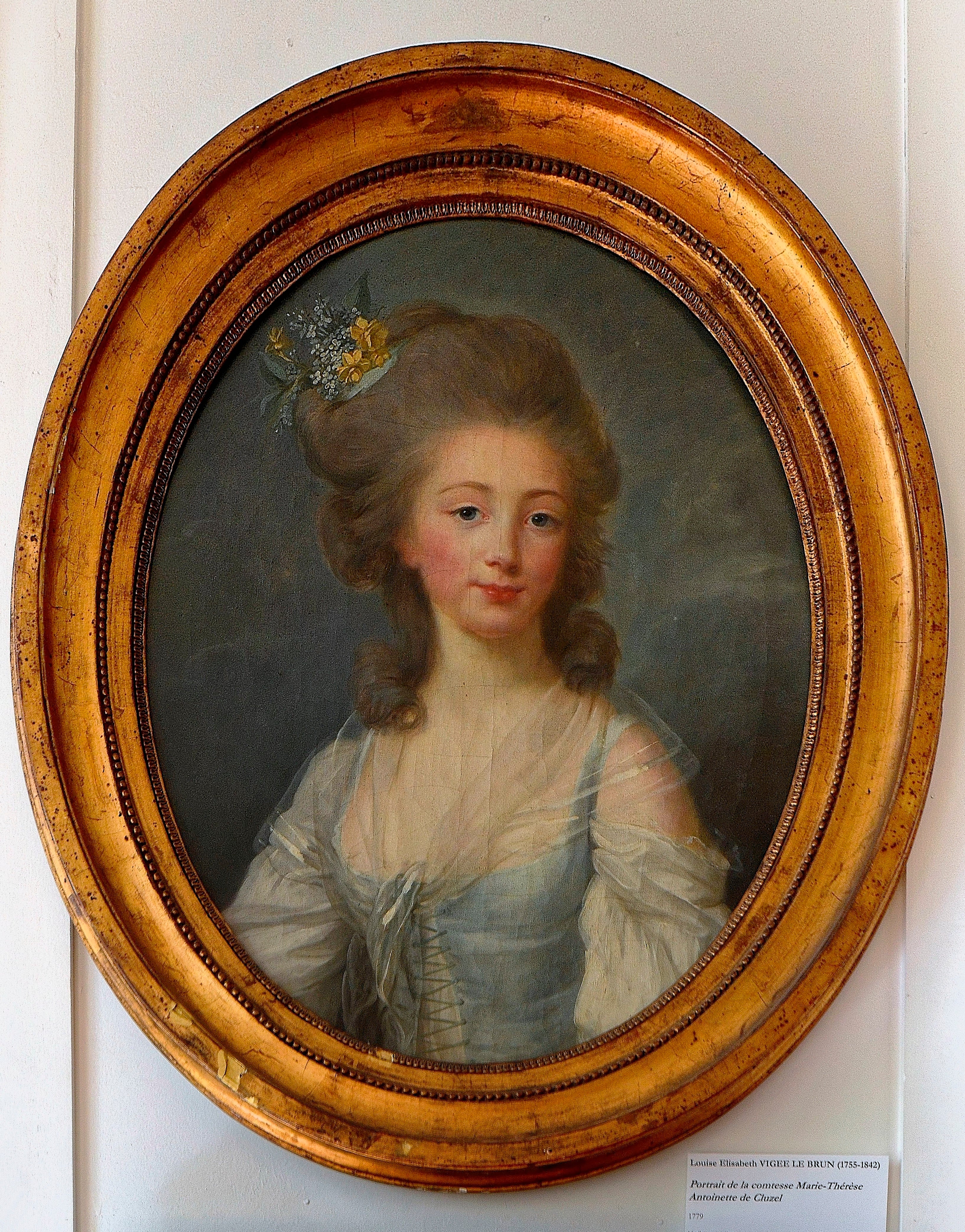 Portrait de Madame du Cluzel - Élisabeth Vigée Le Brun