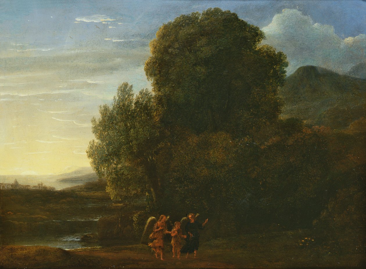 Paysage avec saint Jean Baptiste - Claude Lorrain