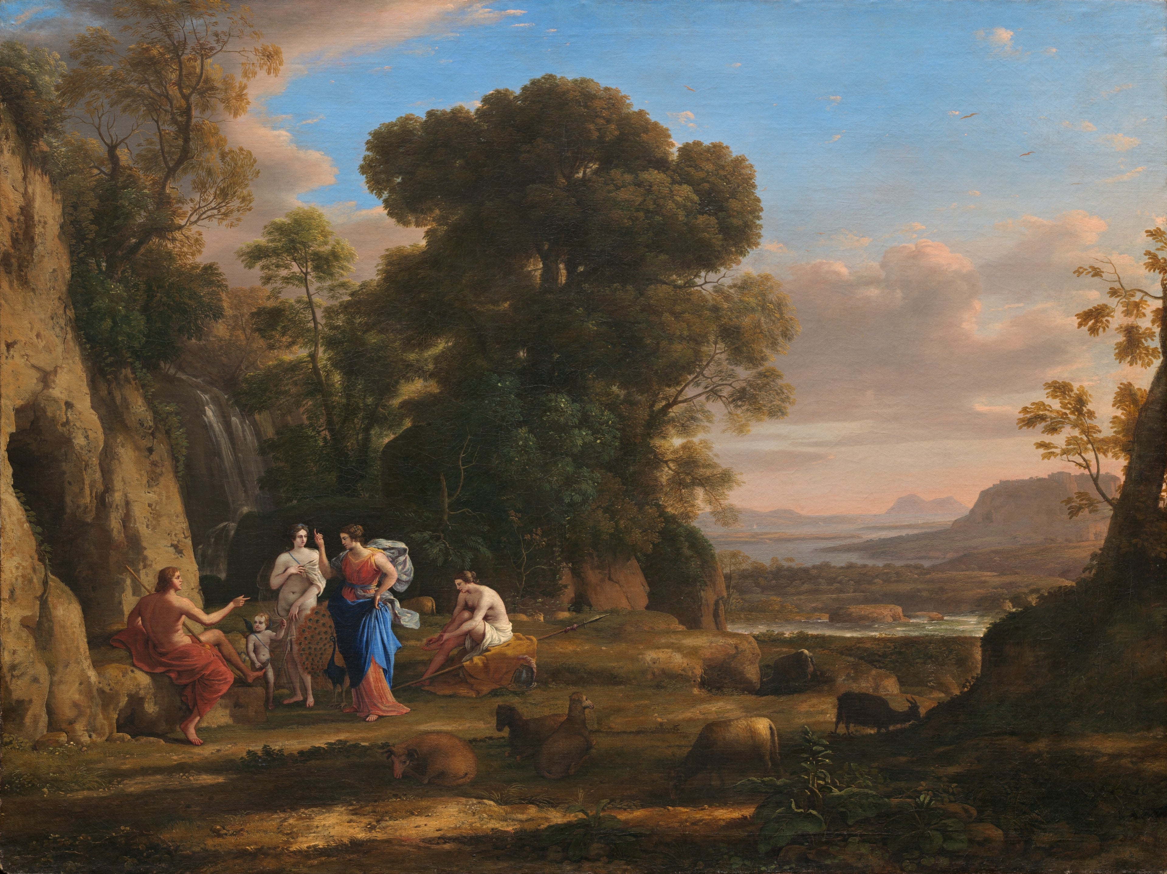 Le Jugement de Pâris - Claude Lorrain