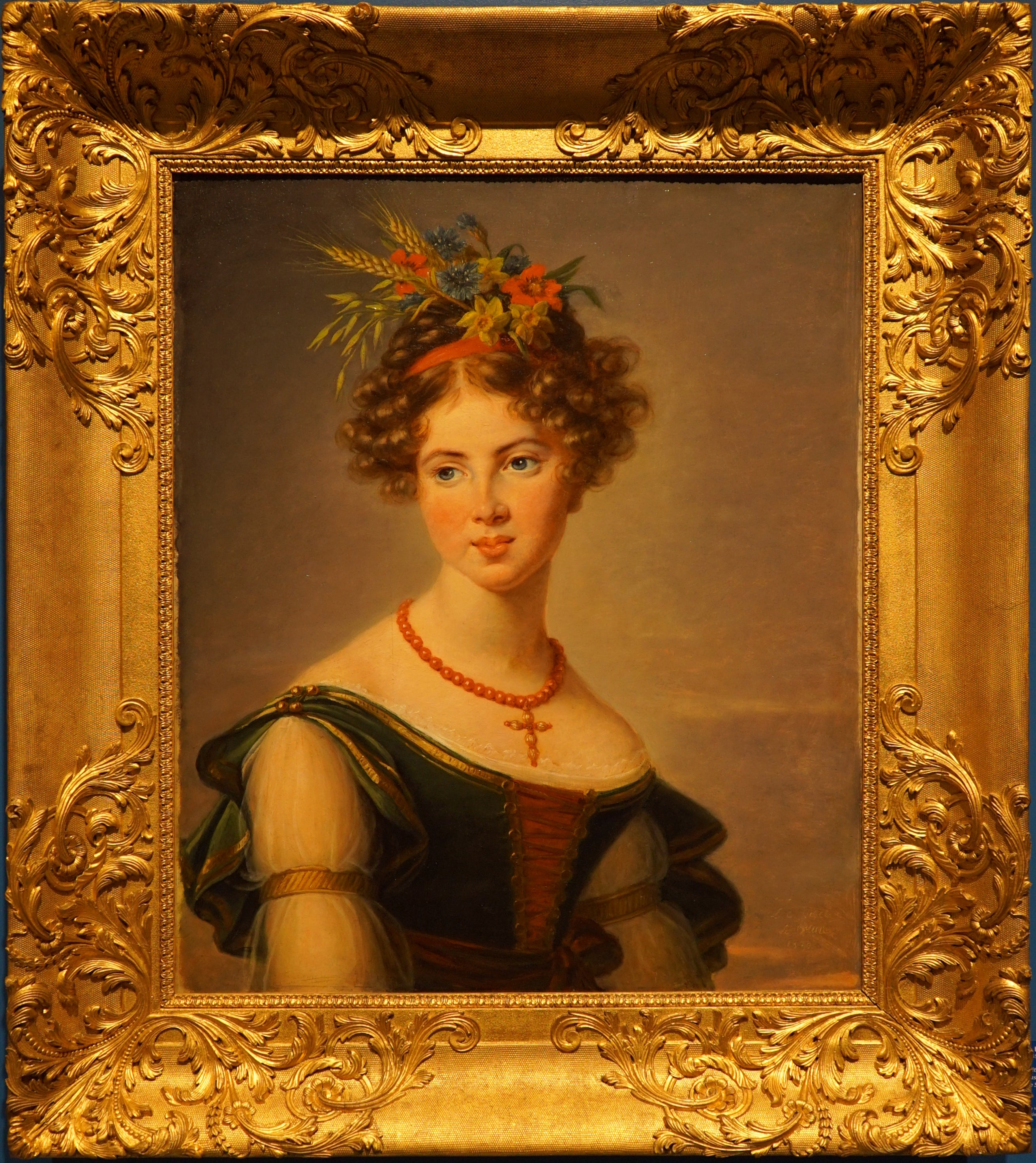 Portrait de la comtesse Joséphine Mathilde Henriette Caroline de Baussancourt, née Bernard de Sassenay - Élisabeth Vigée Le Brun