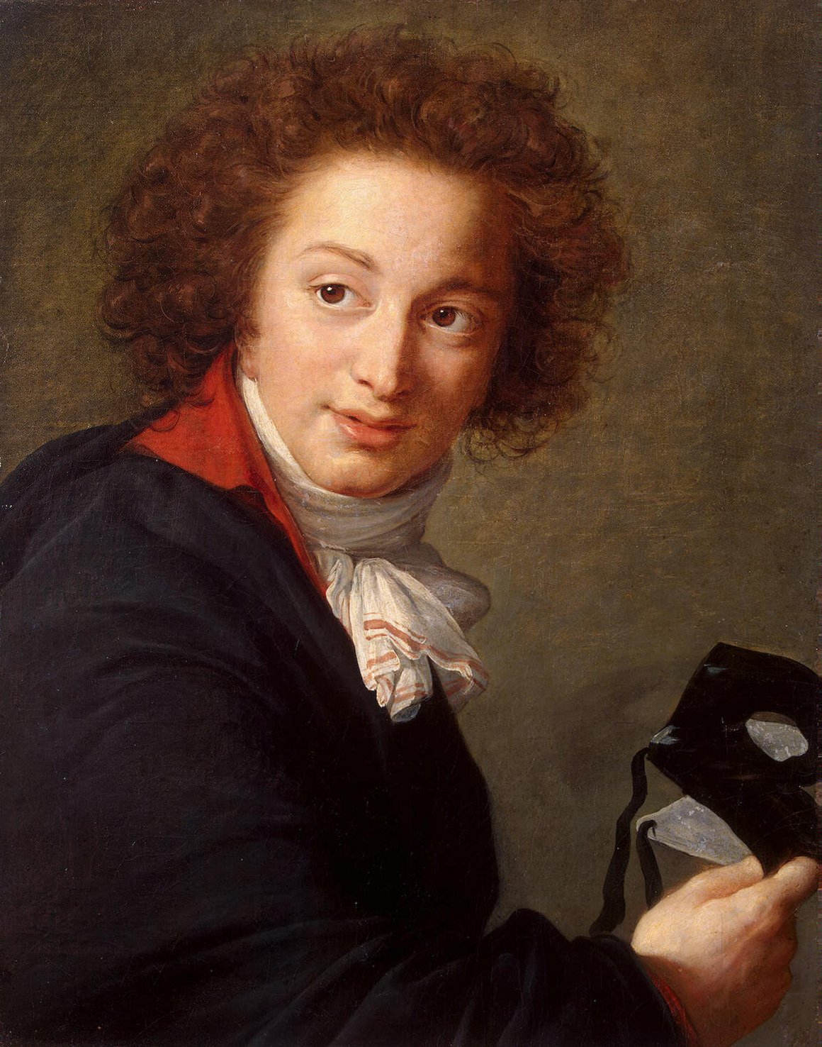 Portrait du comte Grigori Tchernychev avec un masque à la main - Élisabeth Vigée Le Brun