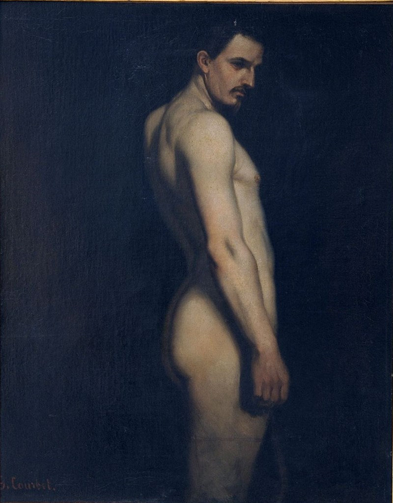 Étude de nu - Gustave Courbet