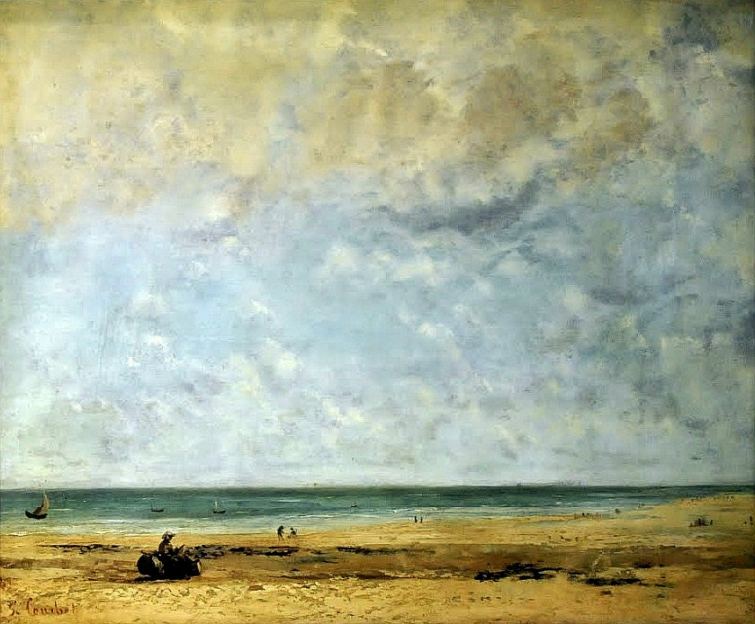 Bord de mer - Gustave Courbet