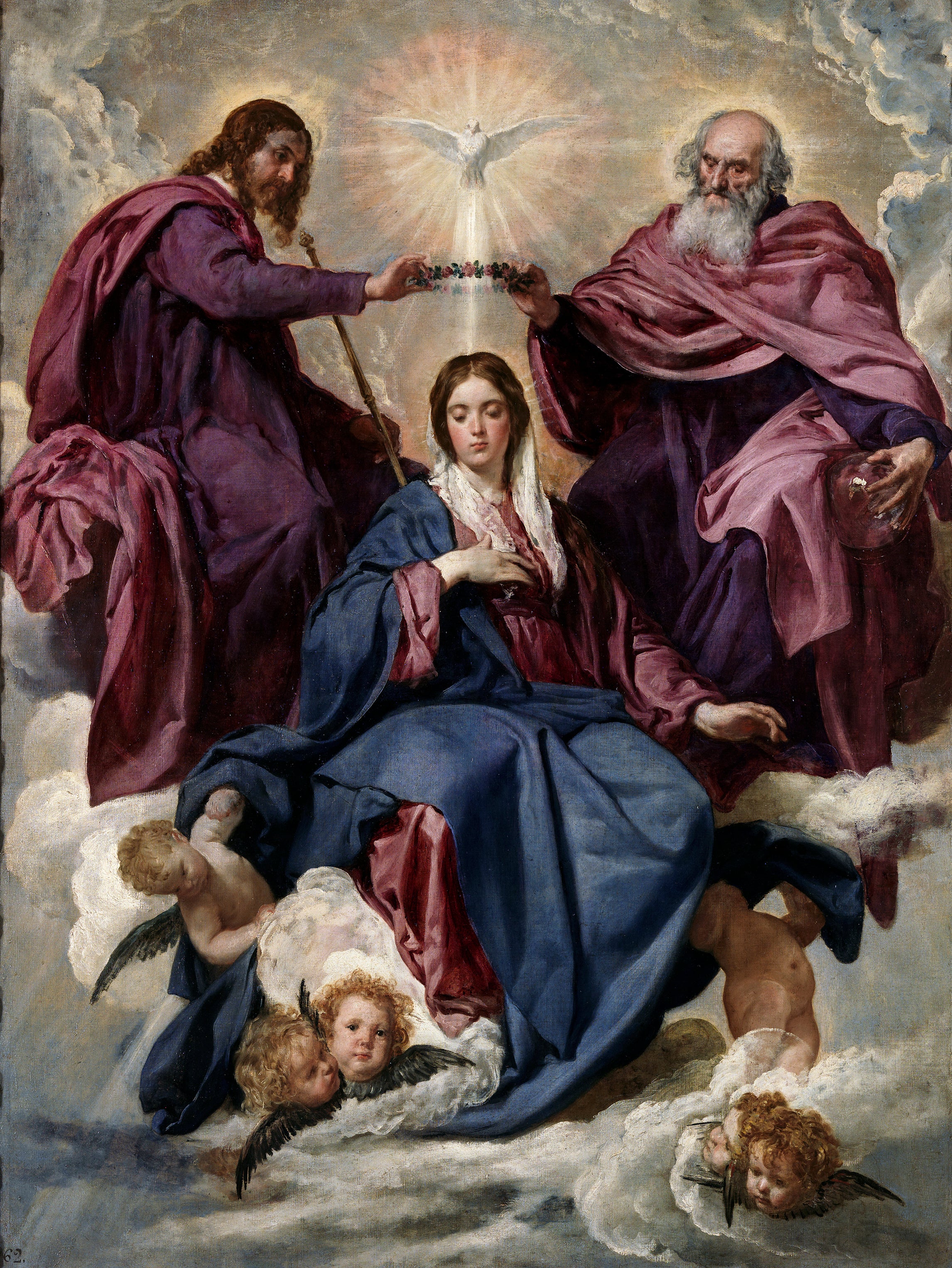 Le Couronnement de la Vierge - Diego Velázquez