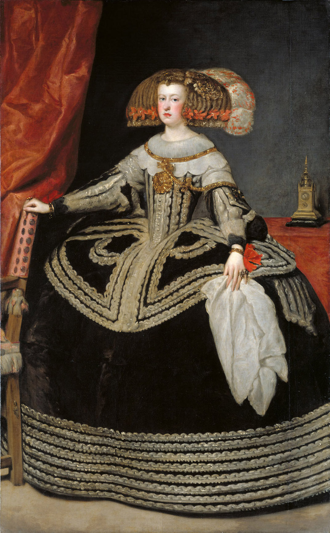 Marie-Anne, reine d'Espagne - Diego Velázquez