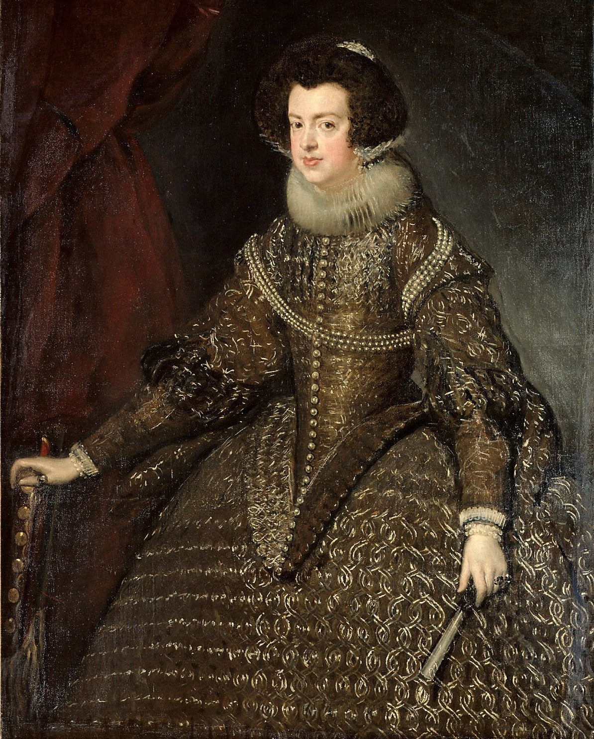 Portrait d'Isabelle d'Espagne - Diego Velázquez