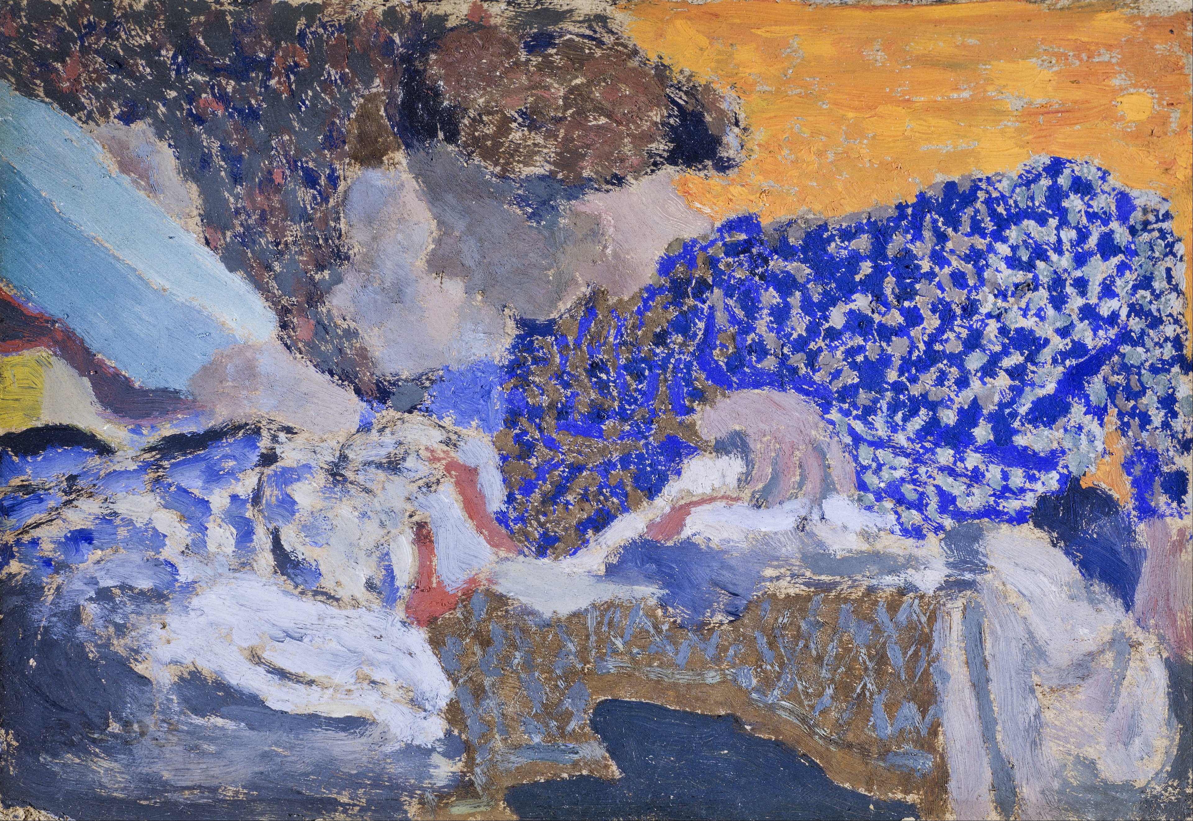 Deux ouvrières dans l'atelier de couture - Édouard Vuillard