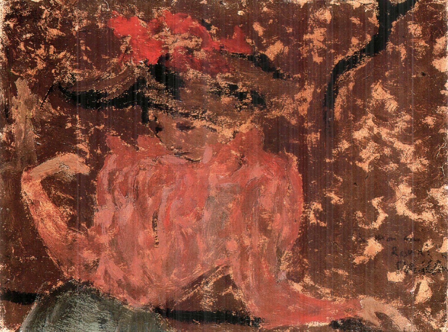 Gracieuse au jardin - Édouard Vuillard