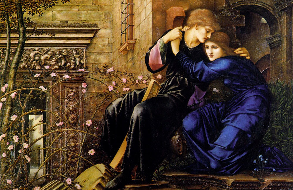 L'amour parmi les ruines - Edward Burne-Jones
