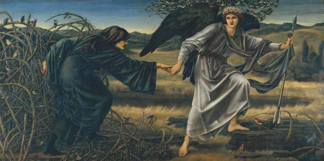 L'amour et le pèlerin - Edward Burne-Jones