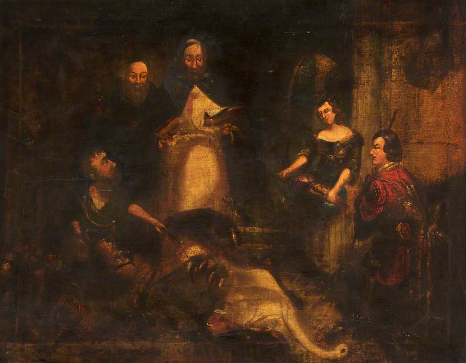 L'abbaye de Bolton dans les temps anciens - Edwin Henry Landseer