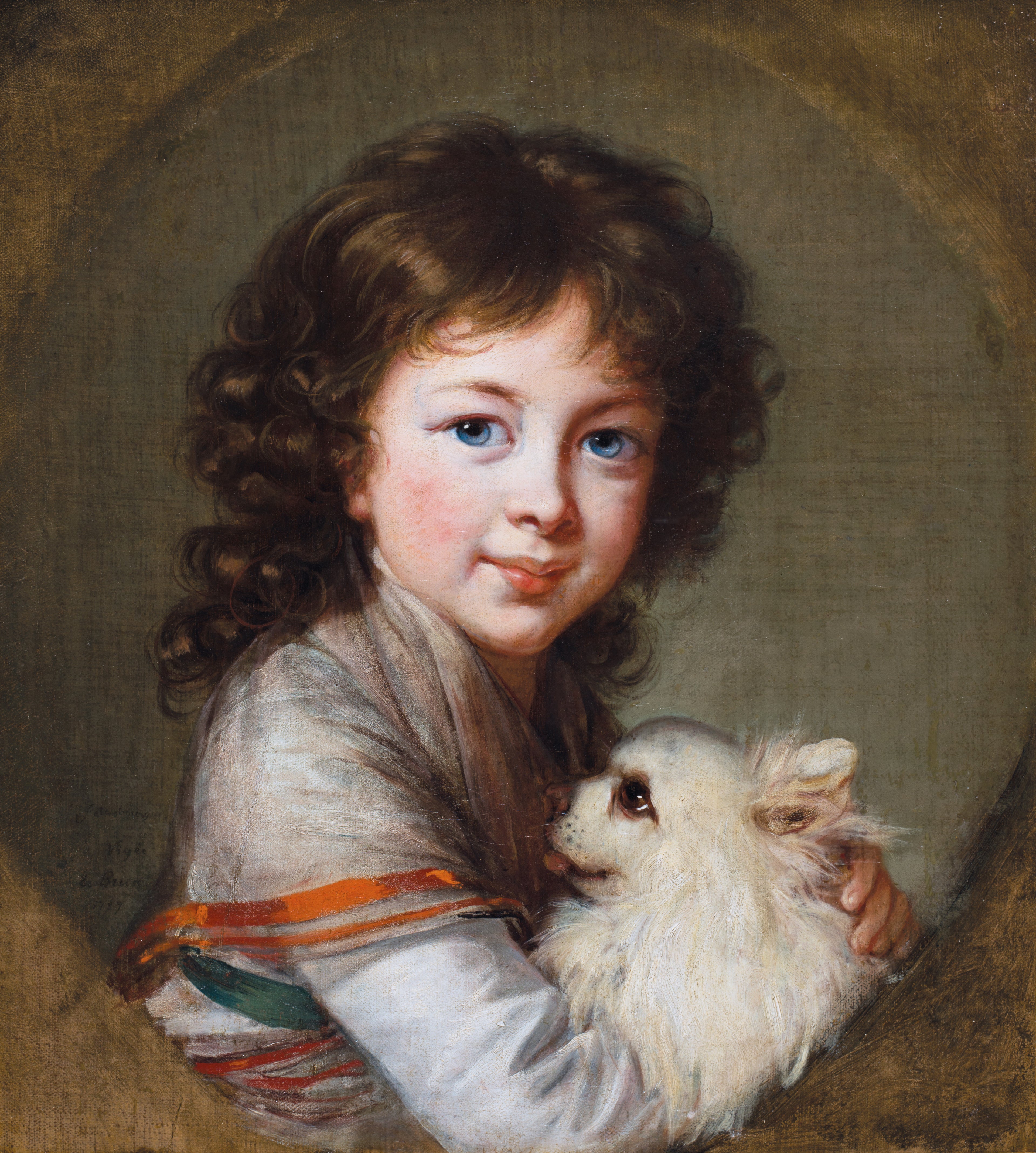 Portrait d'Elisabeth Isabella Mniszech - Élisabeth Vigée Le Brun