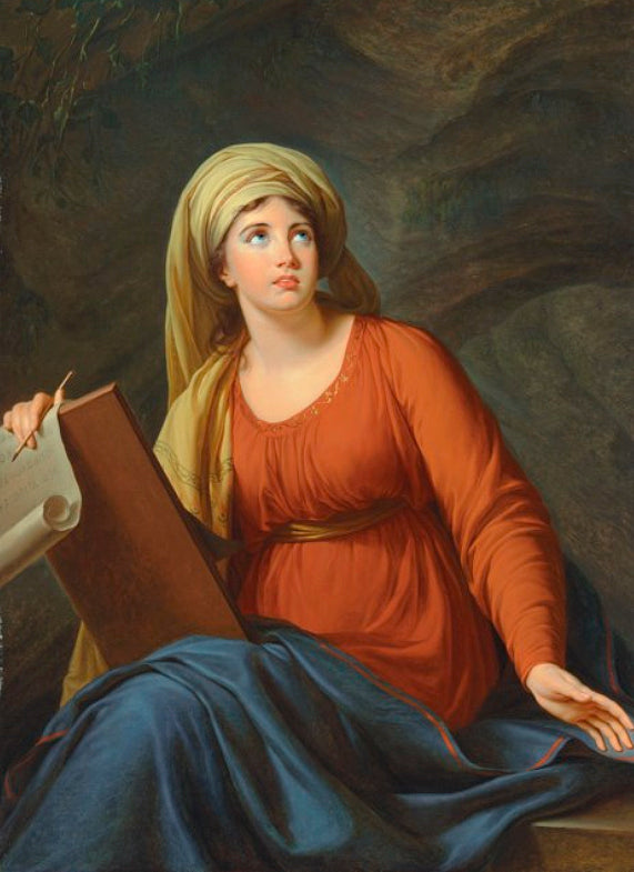 Lady Hamilton en sibylle - Élisabeth Vigée Le Brun