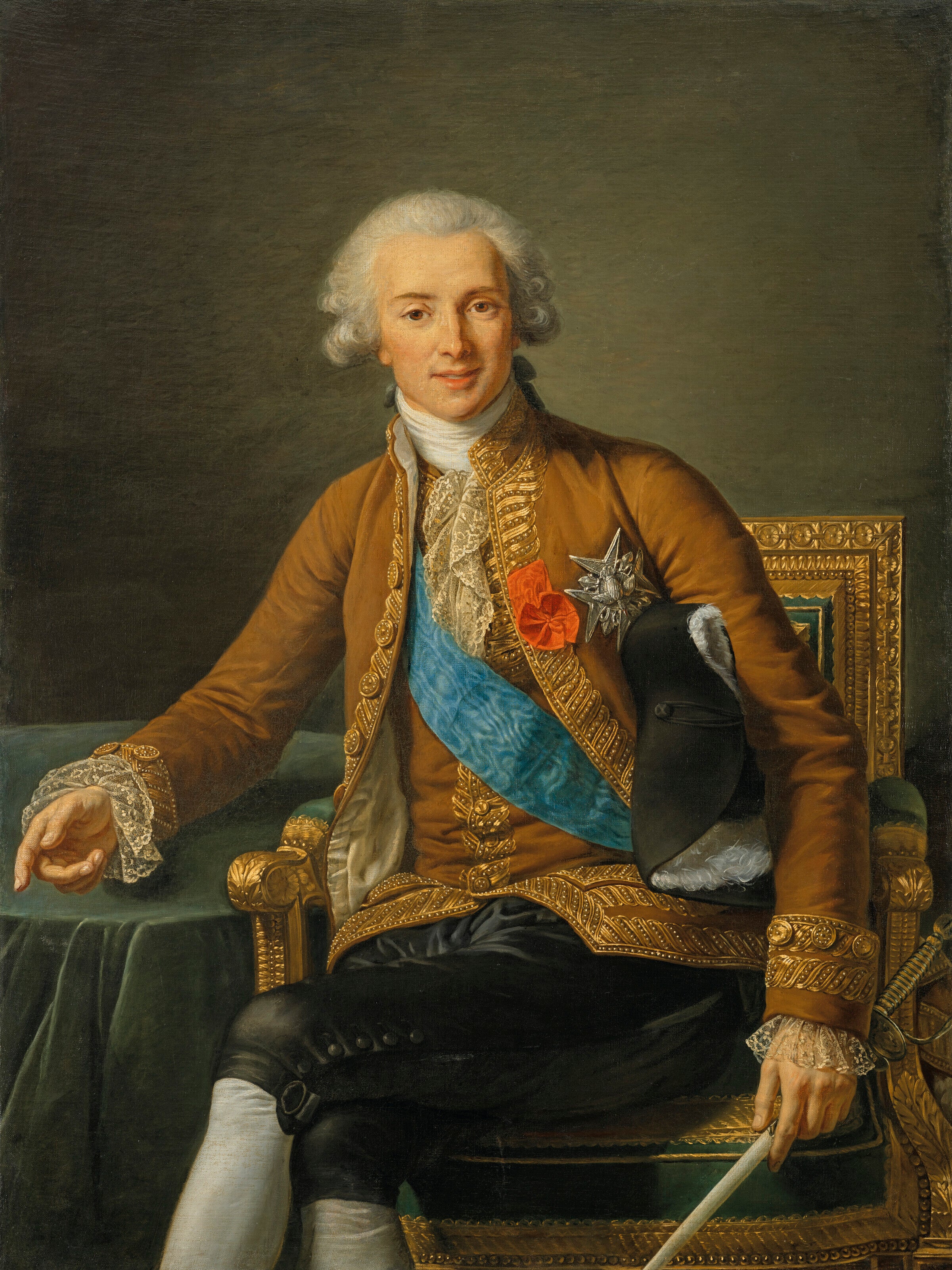 Portrait de Joseph Hyacinthe François-de-Paule de Rigaud, comte de Vaudreuil - Élisabeth Vigée Le Brun
