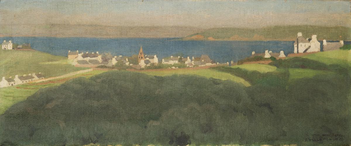 Vue de Locquirec - Félix Vallotton