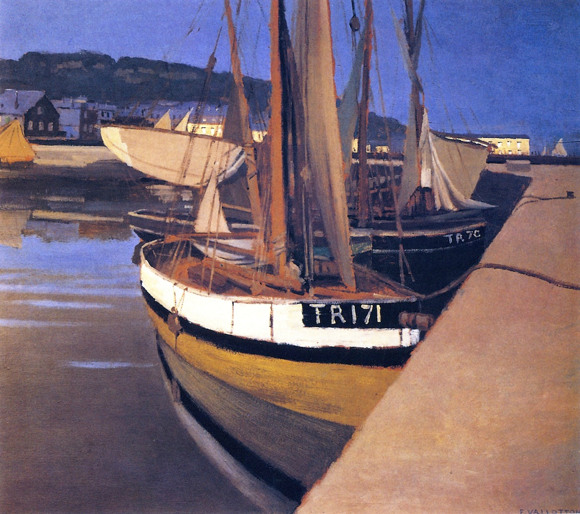 Un port - Félix Vallotton