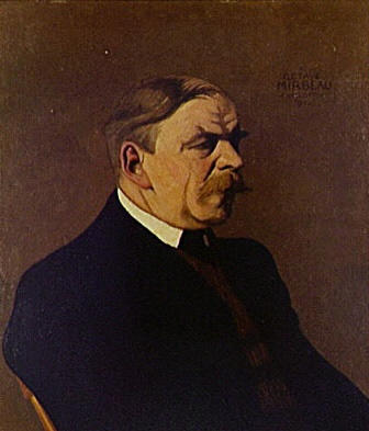 Portrait d'Octave Mirbeau - Félix Vallotton
