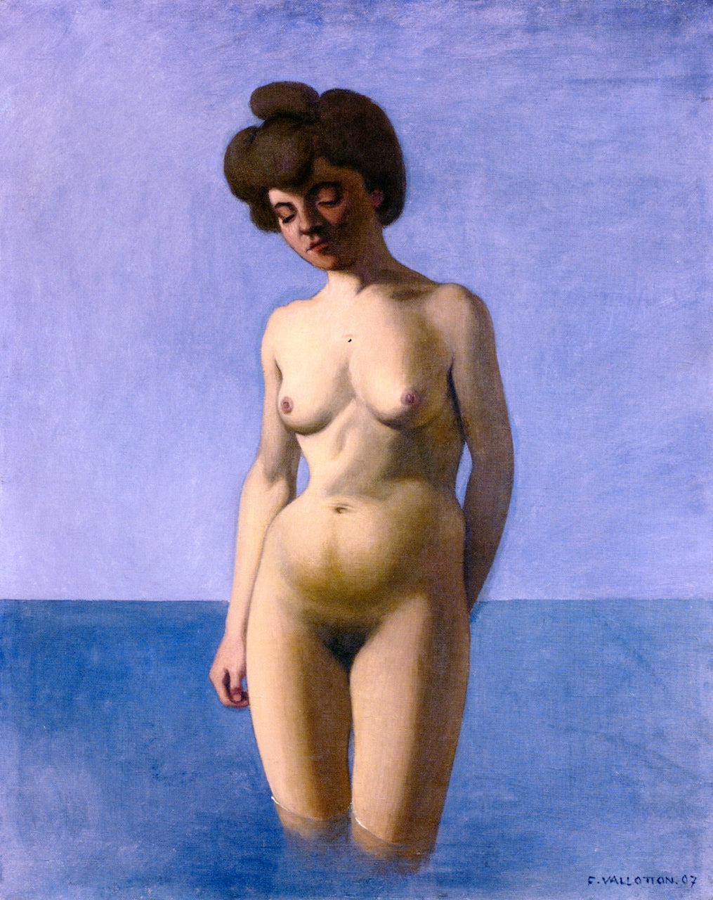 Baigneuse de visage - Félix Vallotton
