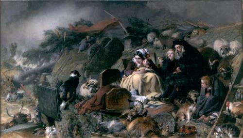 Inondations dans les hautes terres - Edwin Henry Landseer