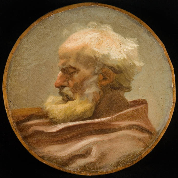 Tête de Vieillard - Jean-Honoré Fragonard