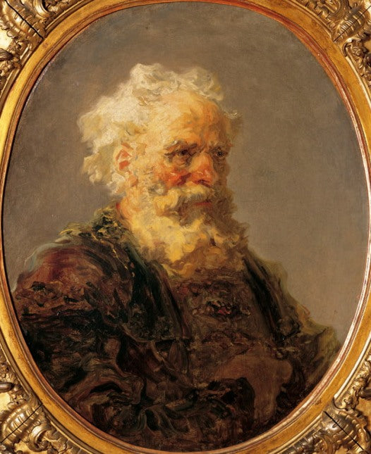 Portrait d'homme âgé - Jean-Honoré Fragonard